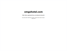 Tablet Screenshot of emgehotel.com